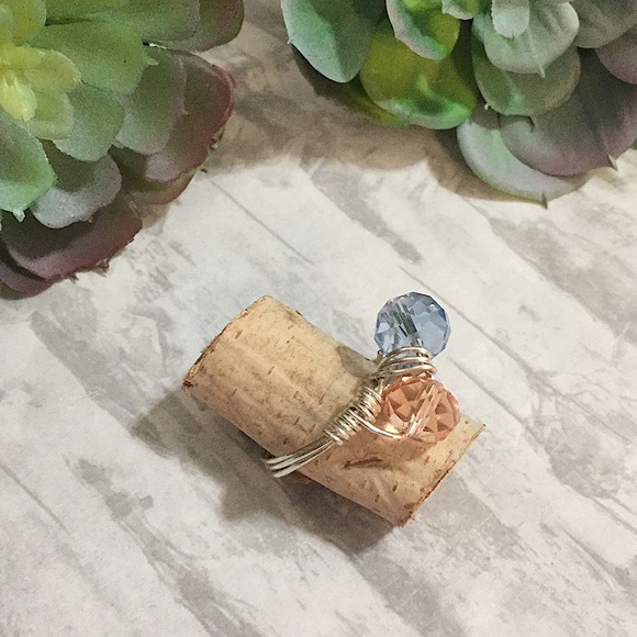 Silver gem ring - Picture 2 of 7